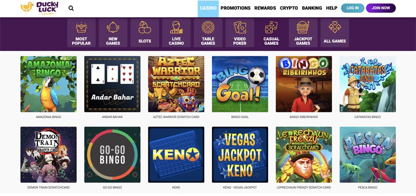 DuckyLuck Casino: A Comprehensive Review